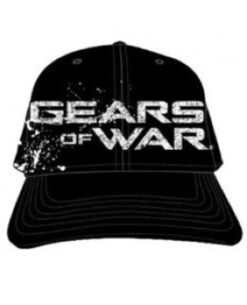 GORRA CLASICA GEARS OF WAR LOGOS NEGRA