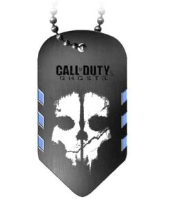 PLACA DE METAL CALL OF DUTY GHOSTS LOGO
