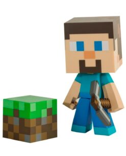 MINECRAFT VINYL STEVE 8 IN