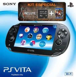 CONSOLA PLAYSTATION VITA NEGRO CON SOUL SACRIFICE