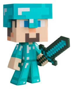 MINECRAFT VINYL DIAMOND STEVE 8 IN
