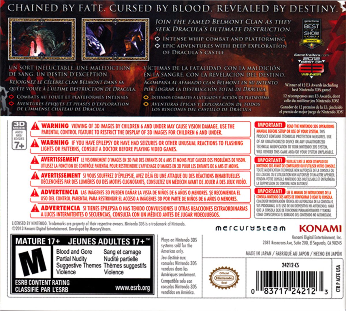 CASTLEVANIA LORDS OF SHADOW MIRROR OF FATE - Image 2