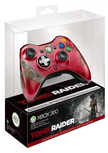 CONTROL XBOX 360 INALAMBRICO EDICION LIMITADA TOMB RAIDER - Image 2