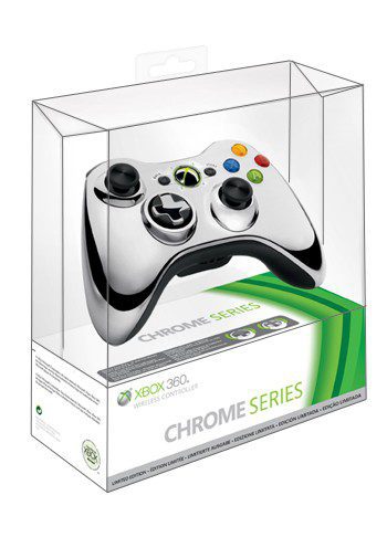 CONTROL XBOX 360 INALAMBRICO CHROME SILVER - Image 2