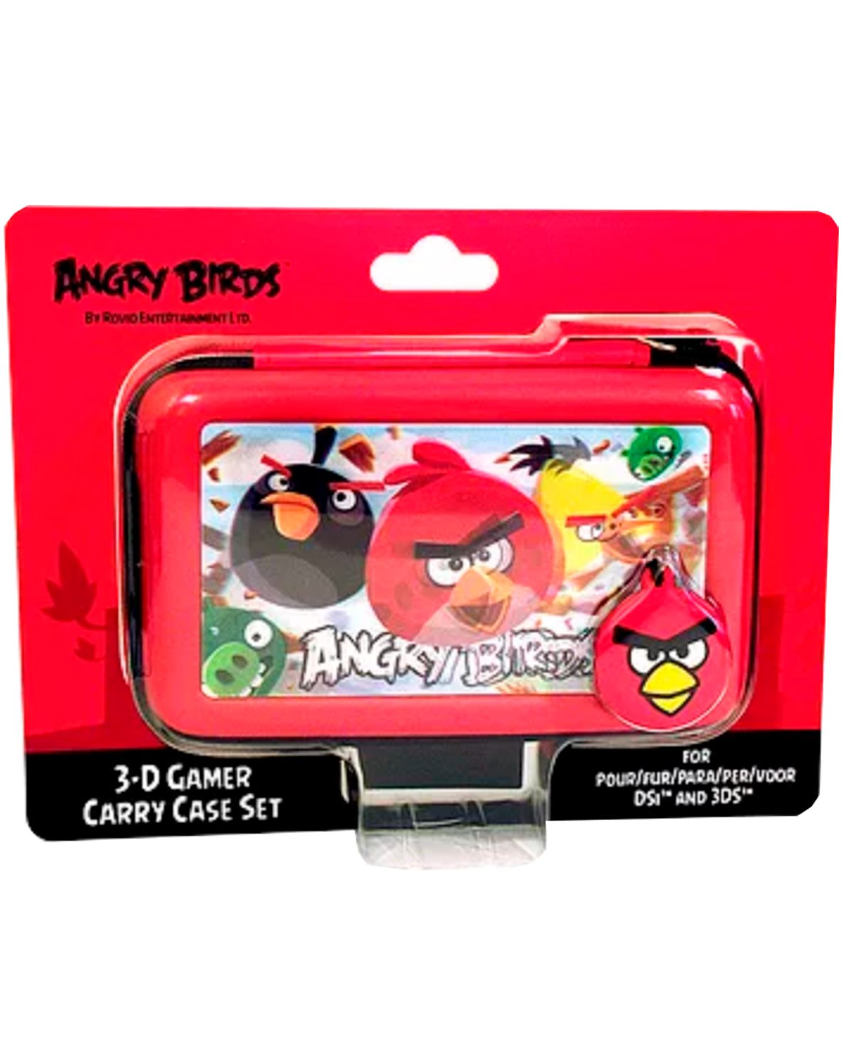 ESTUCHE RIGIDO 3DS ANGRY BIRDS ROJO - Image 2