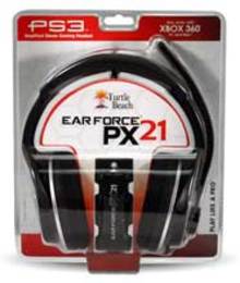 HEADSET PLAYSTATION 3 TURTLE BEACH EAR FORCE PX21 NEGRO