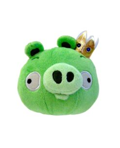 PELUCHE CON SONIDO ANGRY BIRDS REY CERDO 20 CM