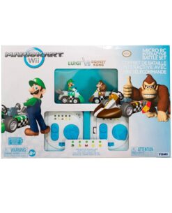 SET MINI A CONTROL REMOTO SUPER MARIO KART WII LUIGI VS DONKEY KONG