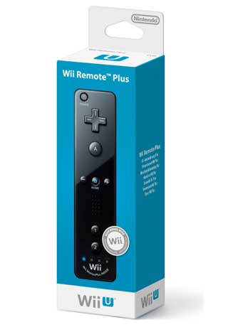 WII U REMOTE PLUS BLACK