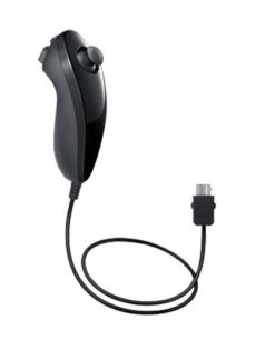 CONTROL WII U INALAMBRICO NUNCHUCK NEGRO