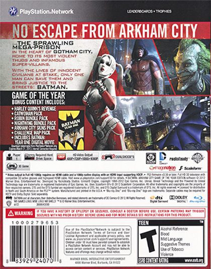 BATMAN ARKHAM CITY GOTY - Image 2