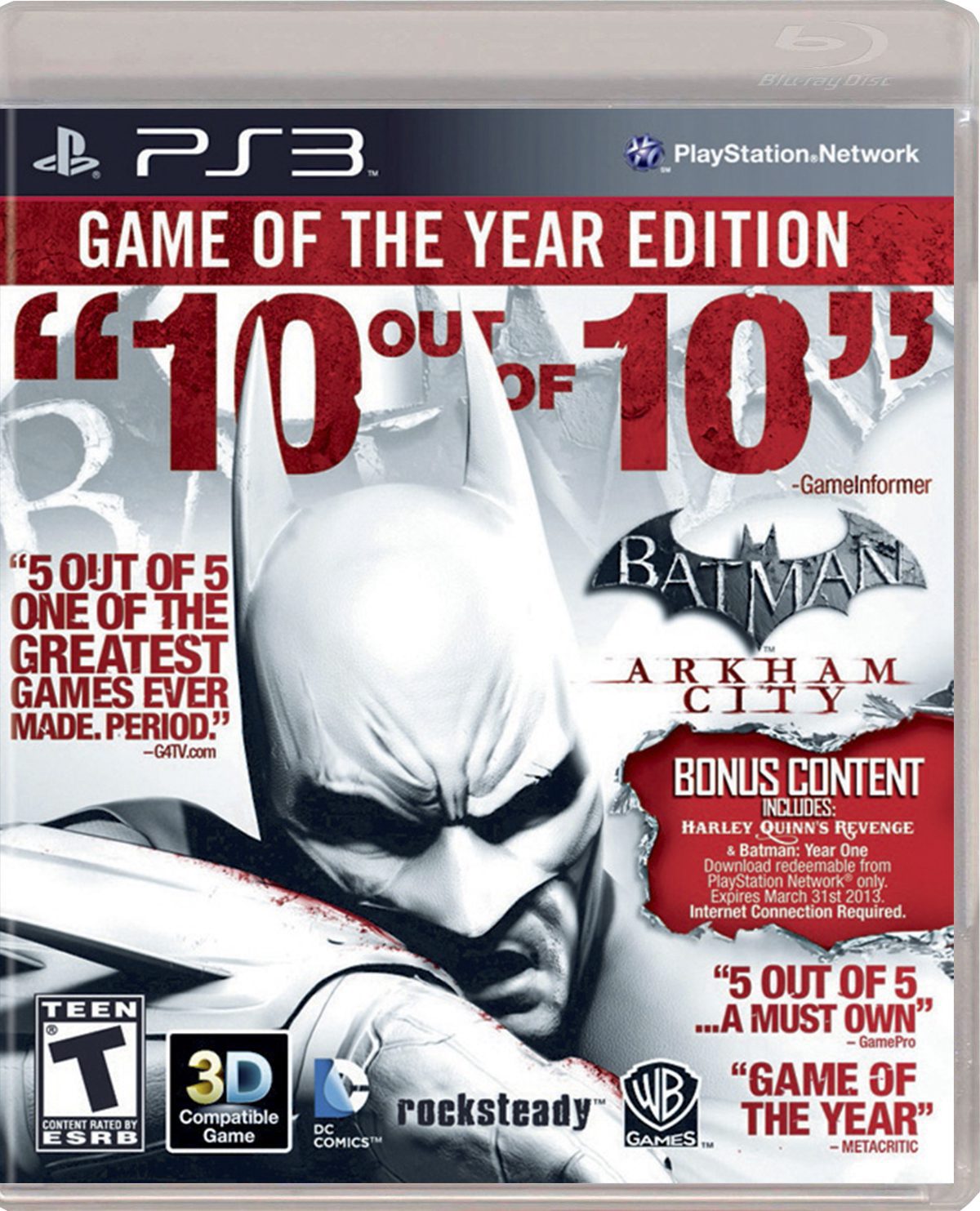 BATMAN ARKHAM CITY GOTY