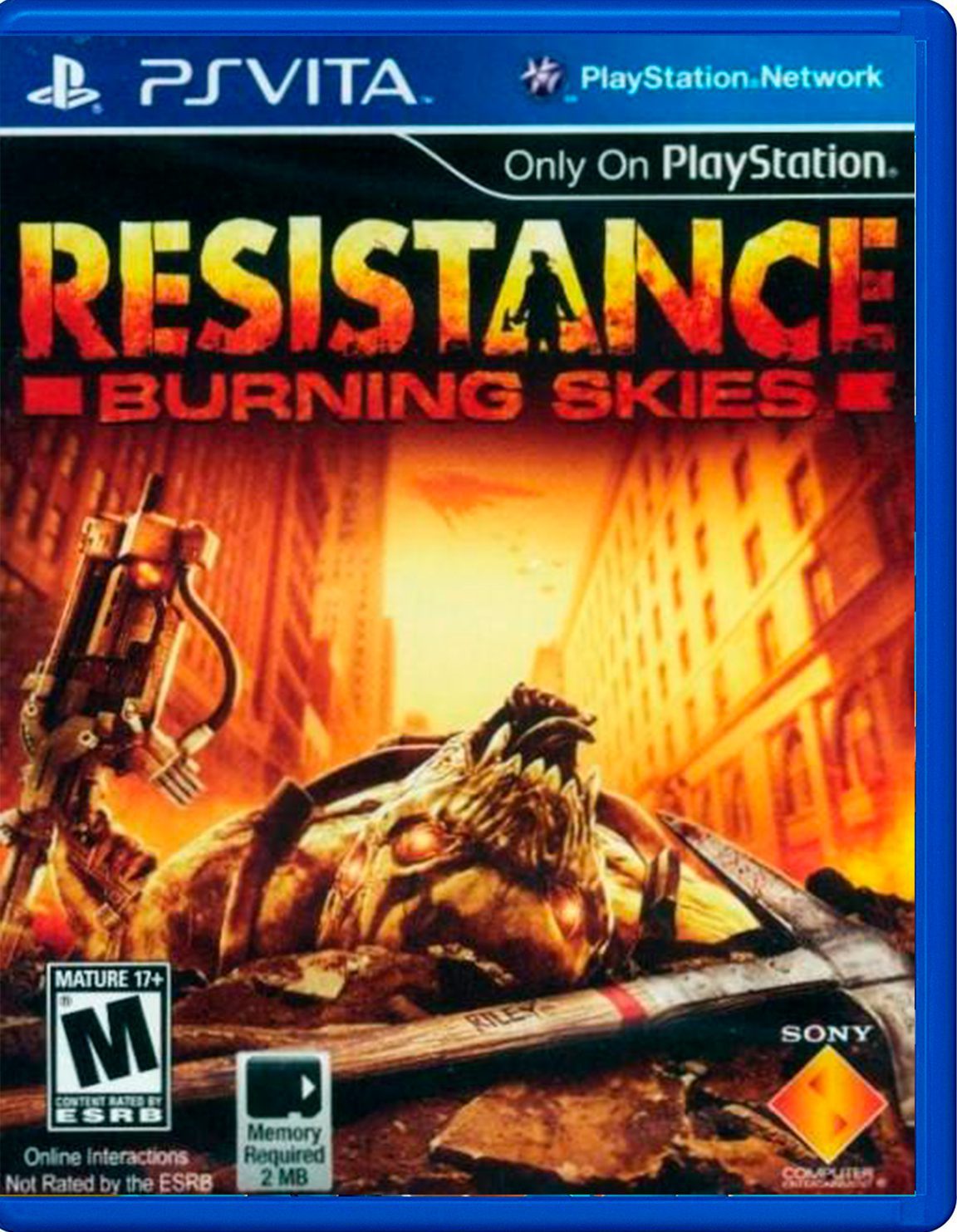 RESISTANCE BURNING SKIES