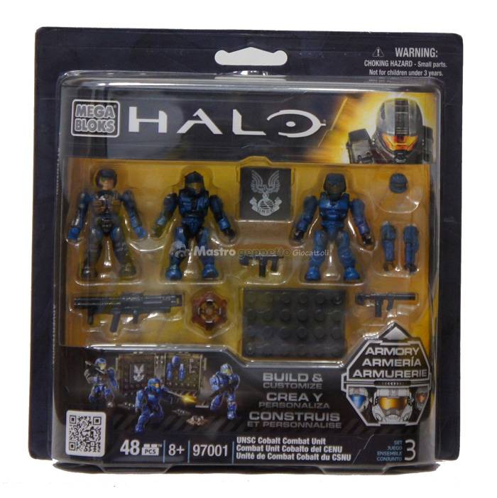 SET DE CONSTRUCCION HALO COVENANT SILVER COMBAT UNIT