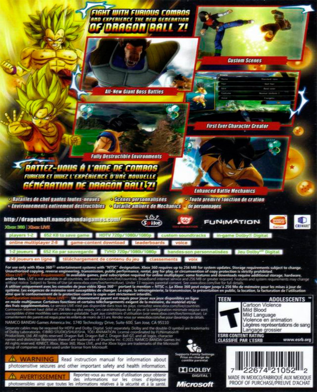 DRAGON BALL Z ULTIMATE TENKAICHI - Image 2