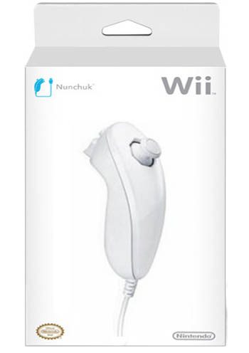 NUNCHUK CONTROLLER WHITE