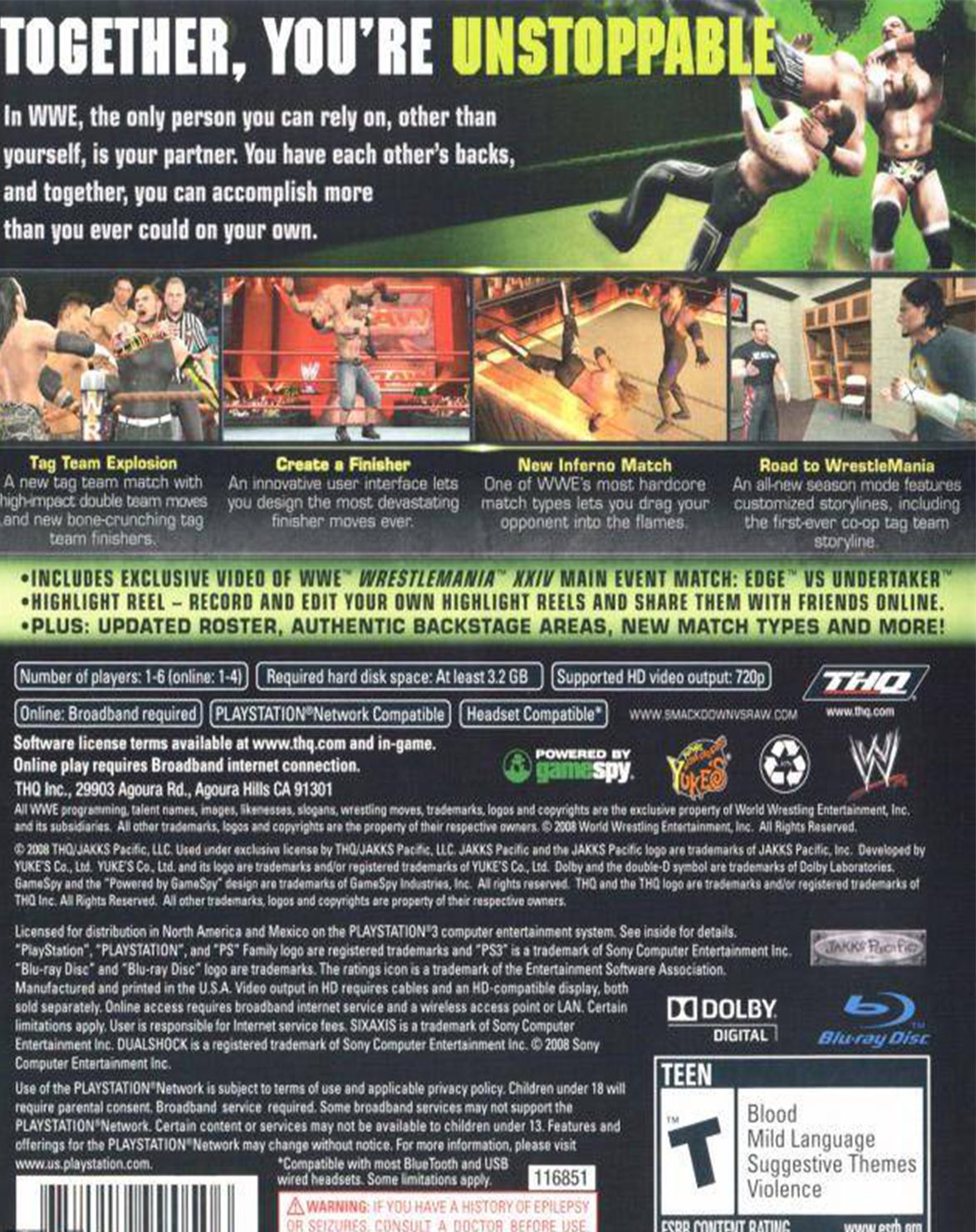 WWE SMACKDOWN VS RAW 09 - Image 2