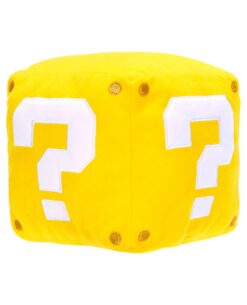 PELUCHE CON SONIDO MARIO BROS CAJA DE MONEDAS