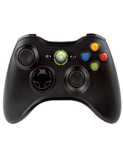 CONTROL XBOX 360 INALAMBRICO NEGRTO