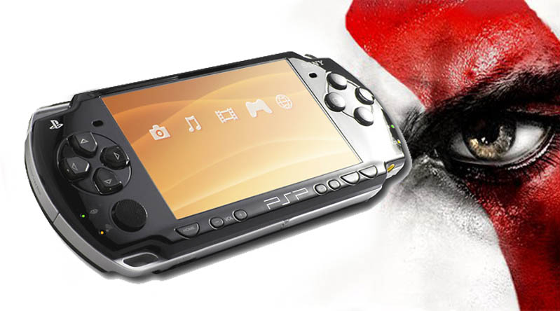 CONSOLA PSP NEGRO CON GOD OF WAR GHOST OF SPARTA - Image 3
