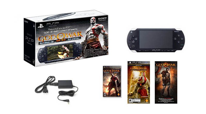 CONSOLA PSP NEGRO CON GOD OF WAR GHOST OF SPARTA - Image 2