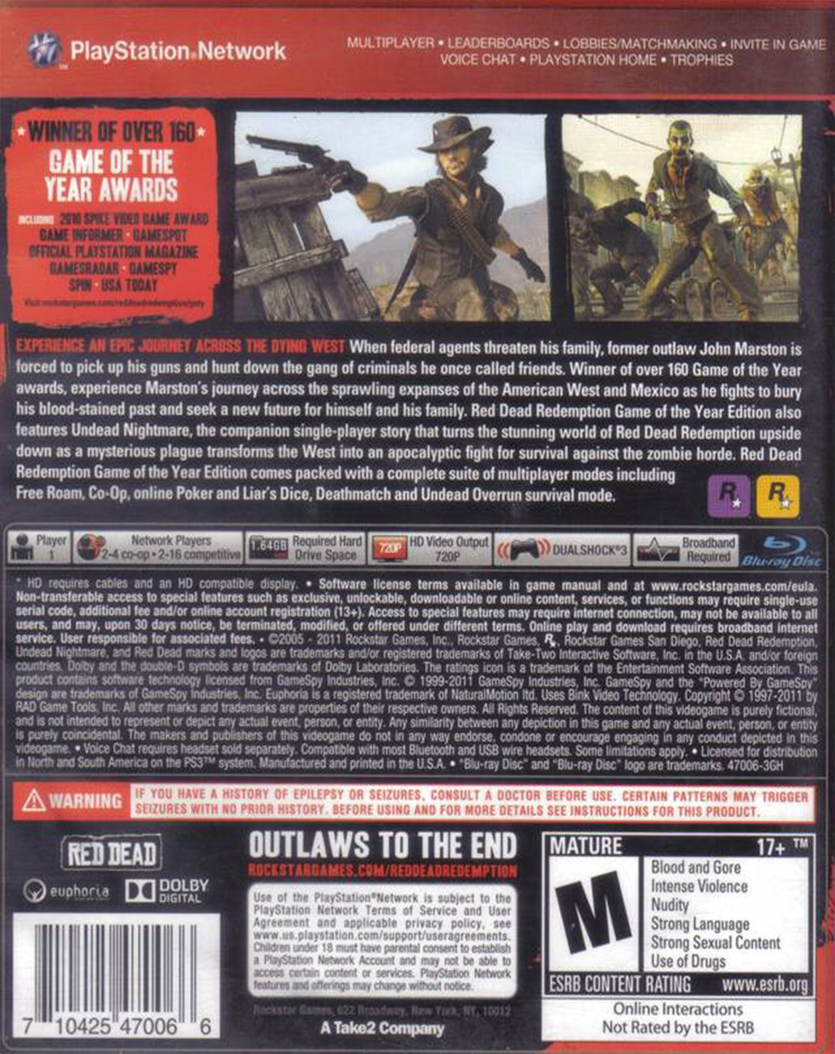 RED DEAD REDEMPTION GAME OF THE YEAR EDITION - Image 2