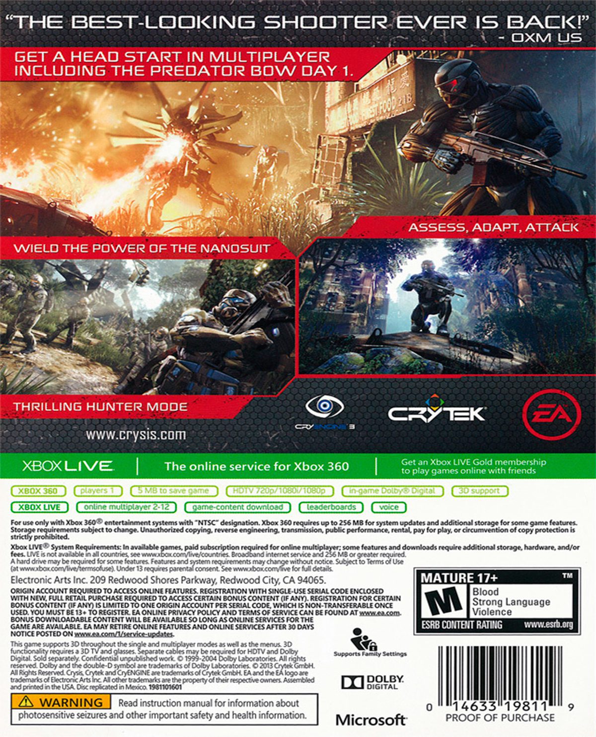 CRYSIS 3 HUNTER EDITION - Image 2