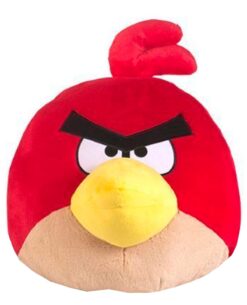 PELUCHE ANGRY BIRDS ROJO CON SONIDO 13 CM