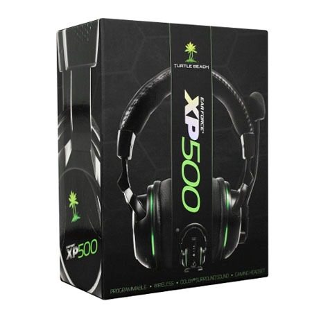 HEADSET XBOX 360 TURTLE BEACH EAR FORCE XP500 NEGRO