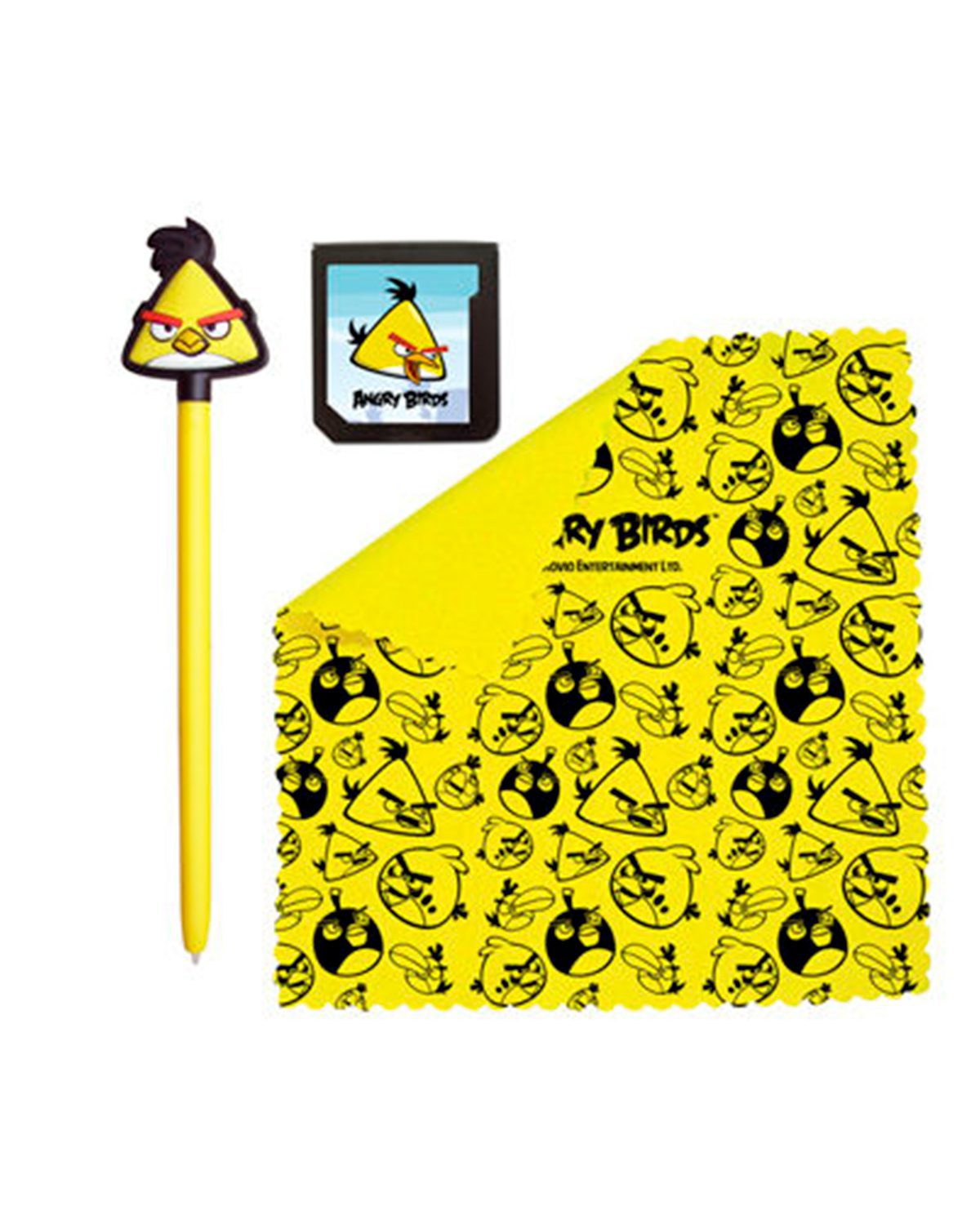 ANGRY BIRDS YELLOW BIRD 3PC STYLUS SET