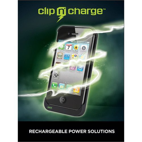 FUNDA RIGIDA IPHONE CON CARGADOR NEGRA