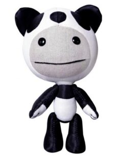 PELUCHE LITTLE BIG PLANET 2 SACKBOY PANDA 18 CM