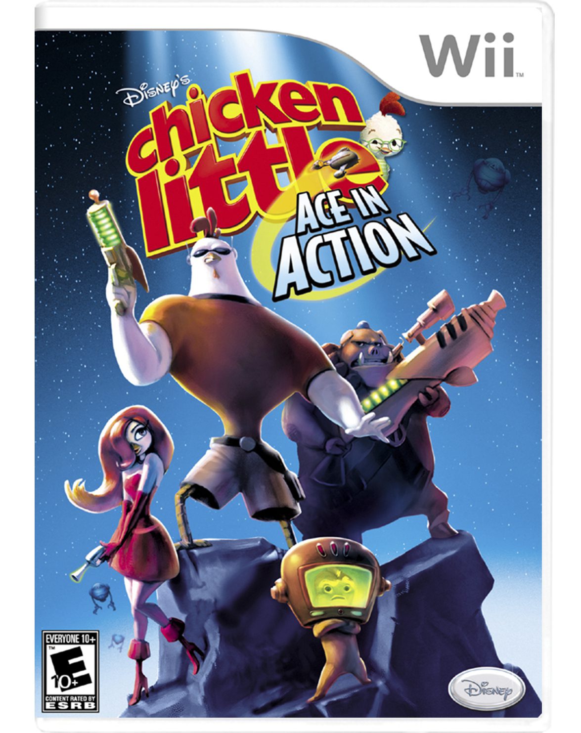 CHICKEN LITTLE ACE IN ACT
