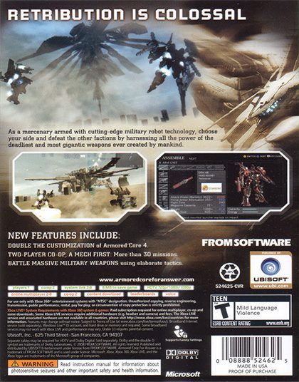 ARMORED CORE FOR ANSWER - Image 2