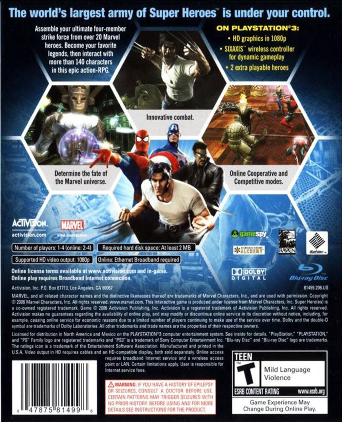 MARVEL ULTIMATE ALLIANCE - Image 2