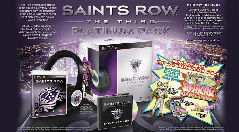 SAINTS ROW THE THIRD PLATINUM PACK - Image 2