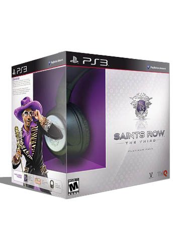 SAINTS ROW THE THIRD PLATINUM PACK