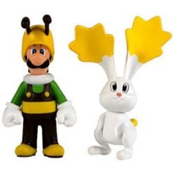 FIGURAS COLECCIONABLES LUIGI Y RABBIT