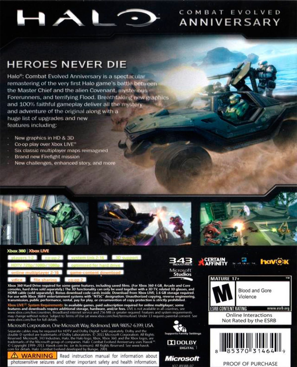 HALO COMBAT EVOLVED ANNIVERSARY - Image 2