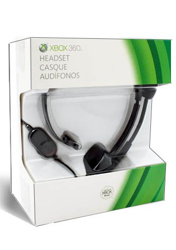 HEADSET XBOX 360 NEGRO