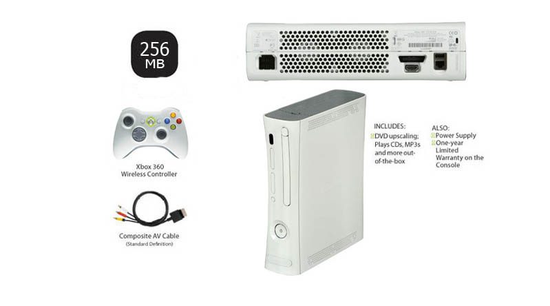 CONSOLA XBOX 360 ARCADE BLANCO - Image 4
