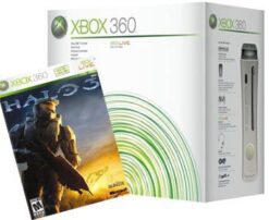 CONSOLA XBOX 360 PRO BLANCO CON HALO 3