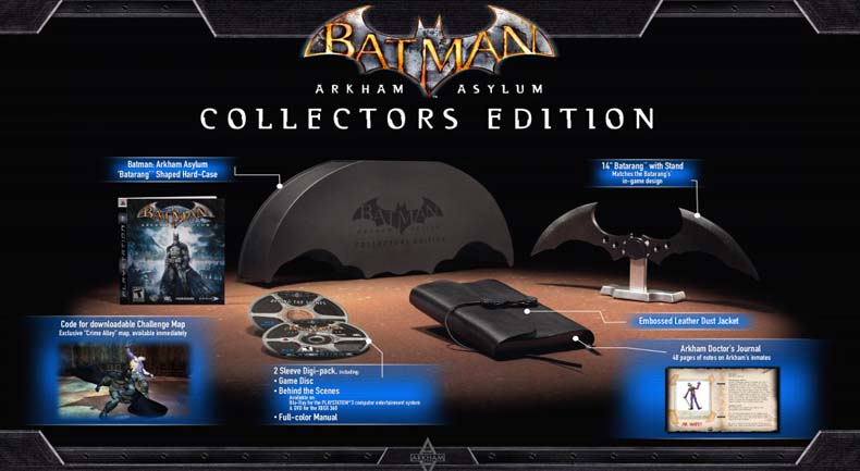 BATMAN ARKHAM ASYLUM COLLECTORS EDITION - Image 2