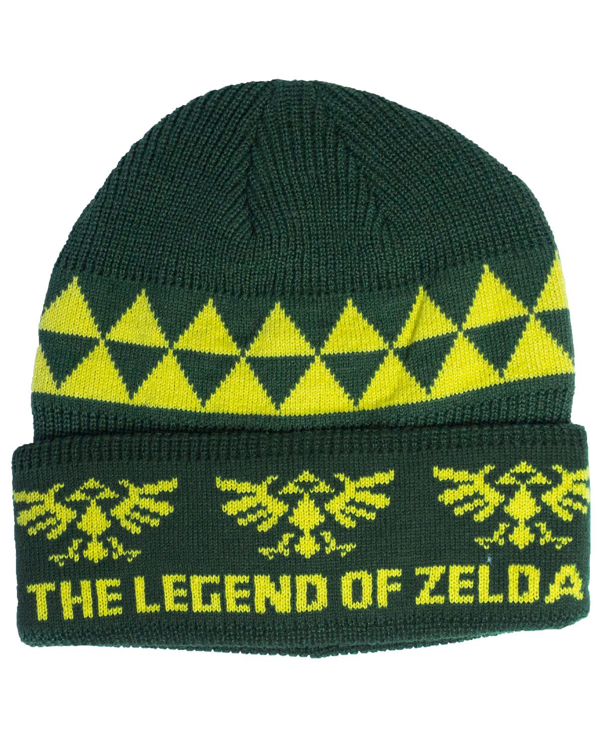 GORRO BEANIE THE LEGEND OF ZELDA LOGO VERDE