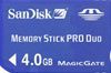 PRO DUO SANDISK M.S. 4GB