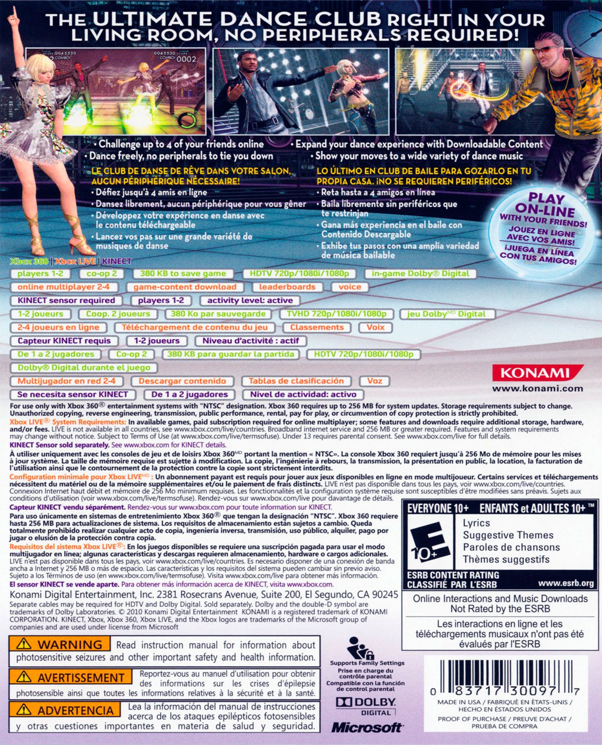 DANCE MASTERS KINECT - Image 2