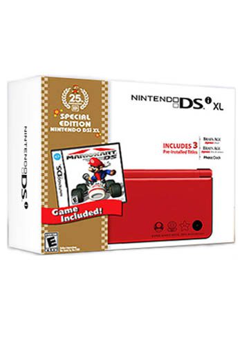 CONSOLA NINTENDO DSI XL SUPER MARIO 25 ANIVERSARIO EDICION LIMITADA