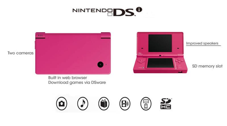 CONSOLA NINTENDO DSI ROSA - Image 4
