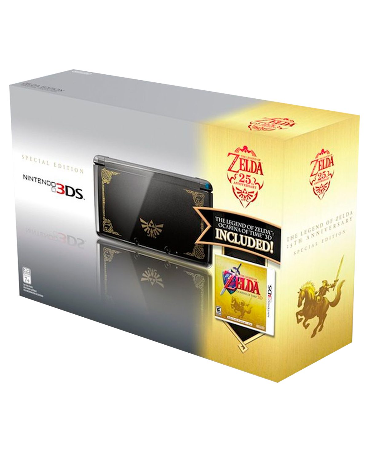 CONSOLA NINTENDO 3DS THE LEGEND OF ZELDA 25 ANIVERSARIO EDICION LIMITADA