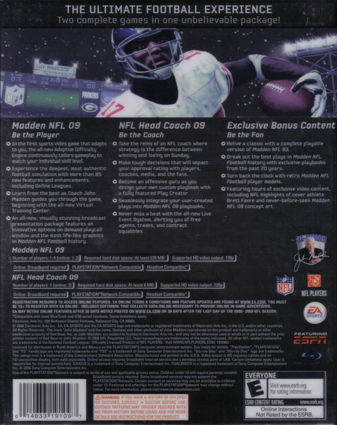 MADDEN 09 COLLECTORS EDITION - Image 2
